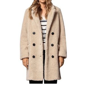 Mint Teddy-Bear Coat by Zadig & Voltaire